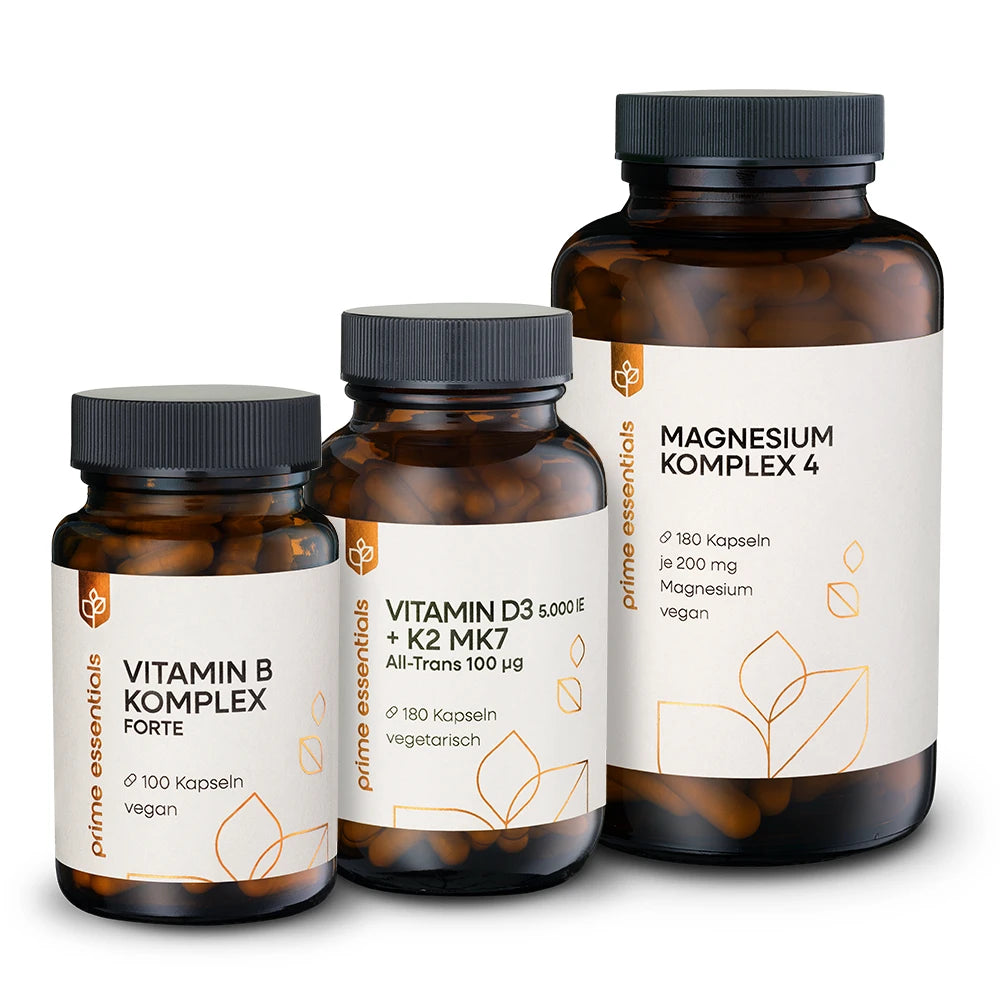 Vitamin D3 + Vitamin B + Magnesium - Vorteilsset