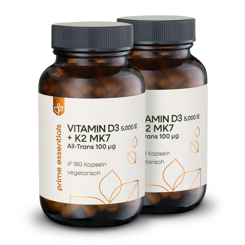 Vitamin D3 5.000 IE + K2 - Vorteilspack