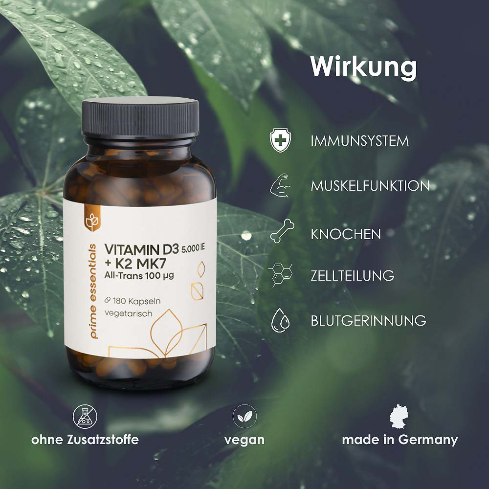 Vitamin D3 5.000 IE + K2