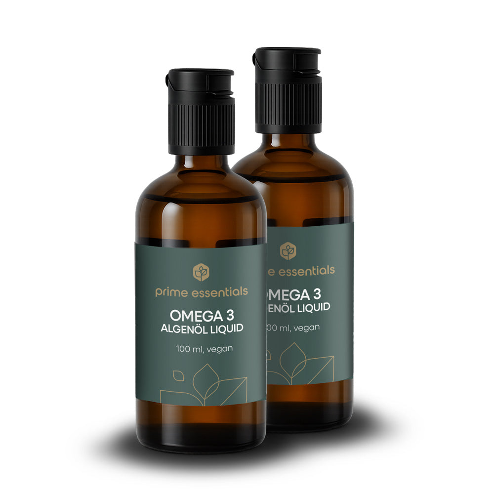Omega 3 Algenöl Liquid - Vorteilspack