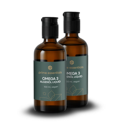 Omega 3 Algenöl Liquid - Vorteilspack