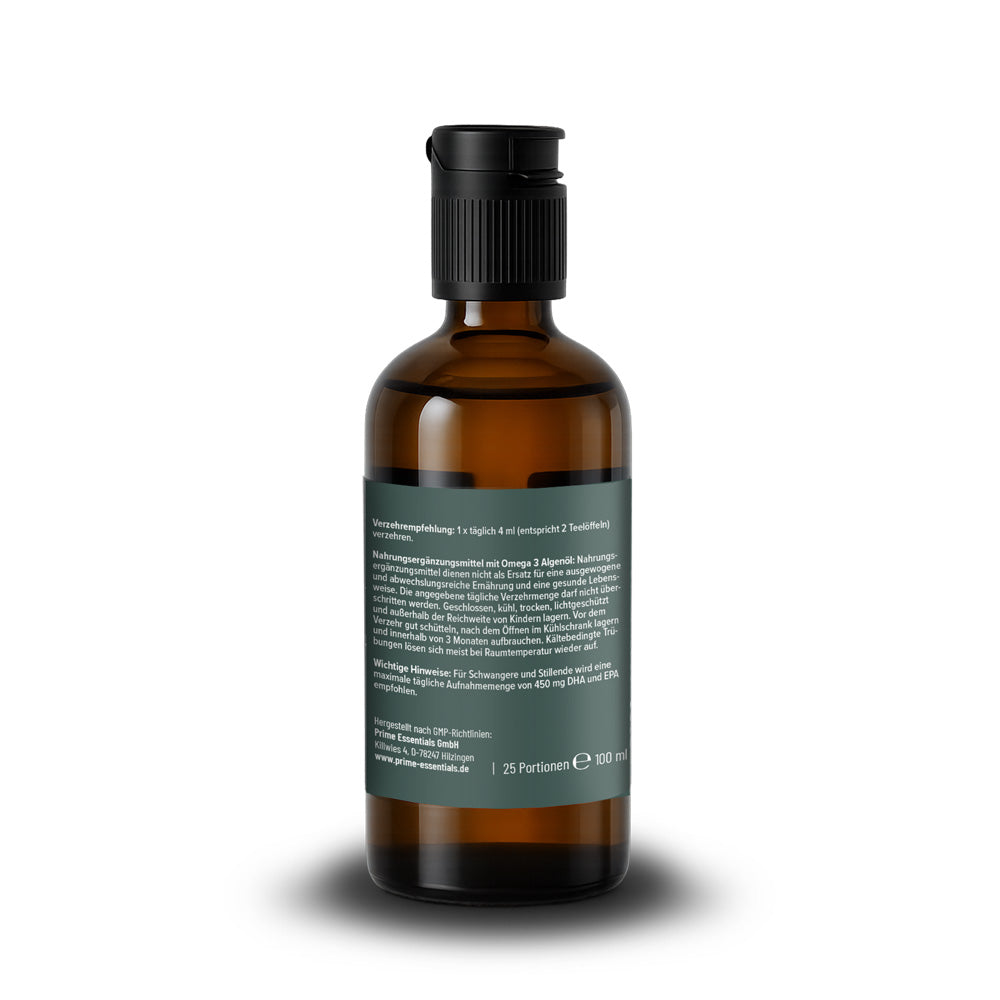 Omega 3 Algenöl Liquid - Vorteilspack